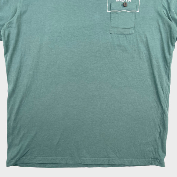 Patrizia Pepe Short Sleeve Blue Green Pocket Logo T Shirt Women's Size XL - Picture 5 of 12